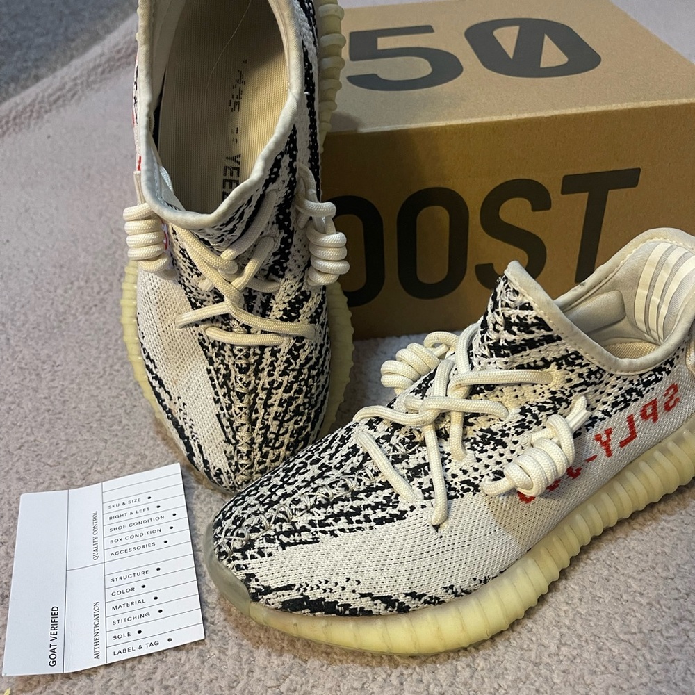 Yeezy Boost 350 1st release zebras